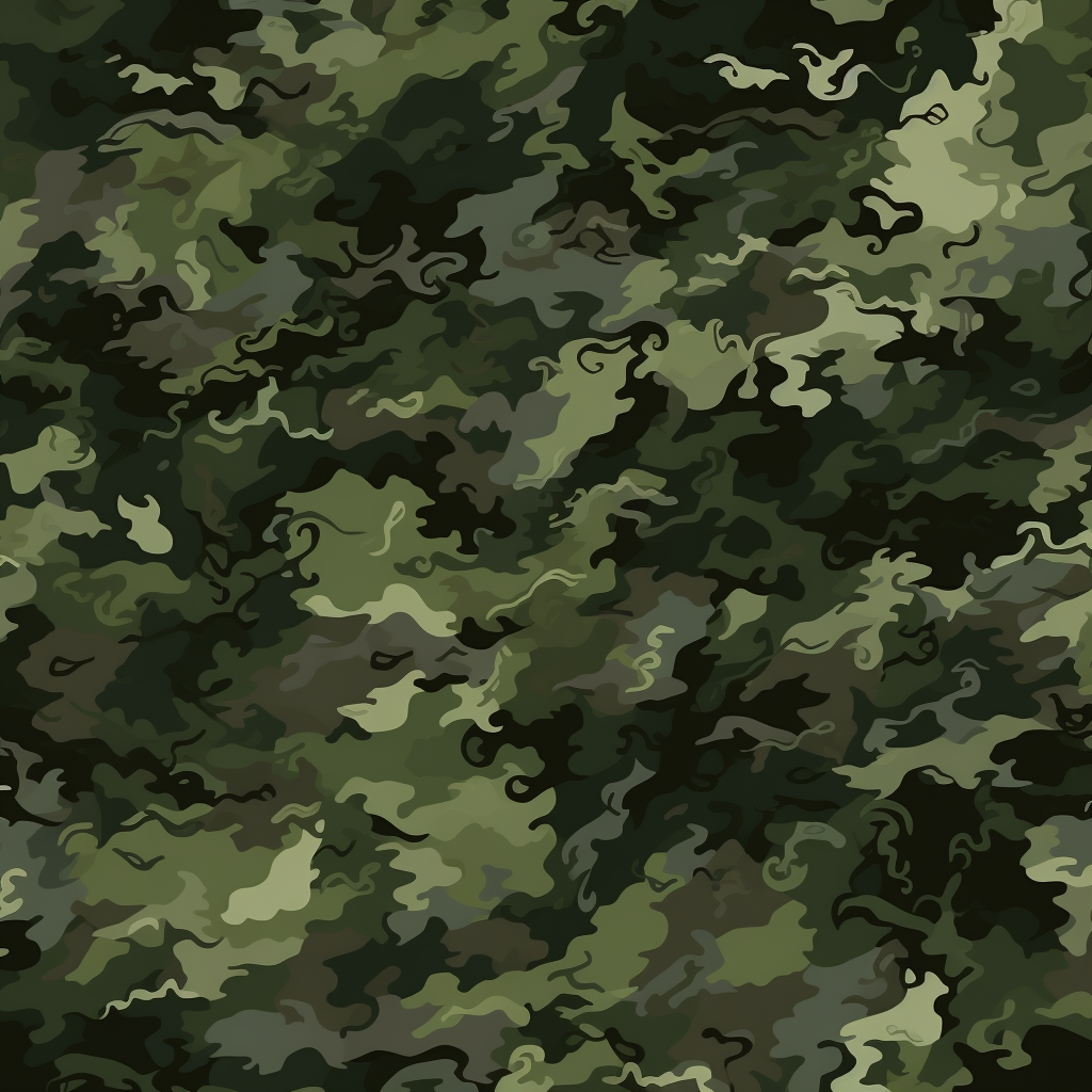 Army camouflage pattern on a large background