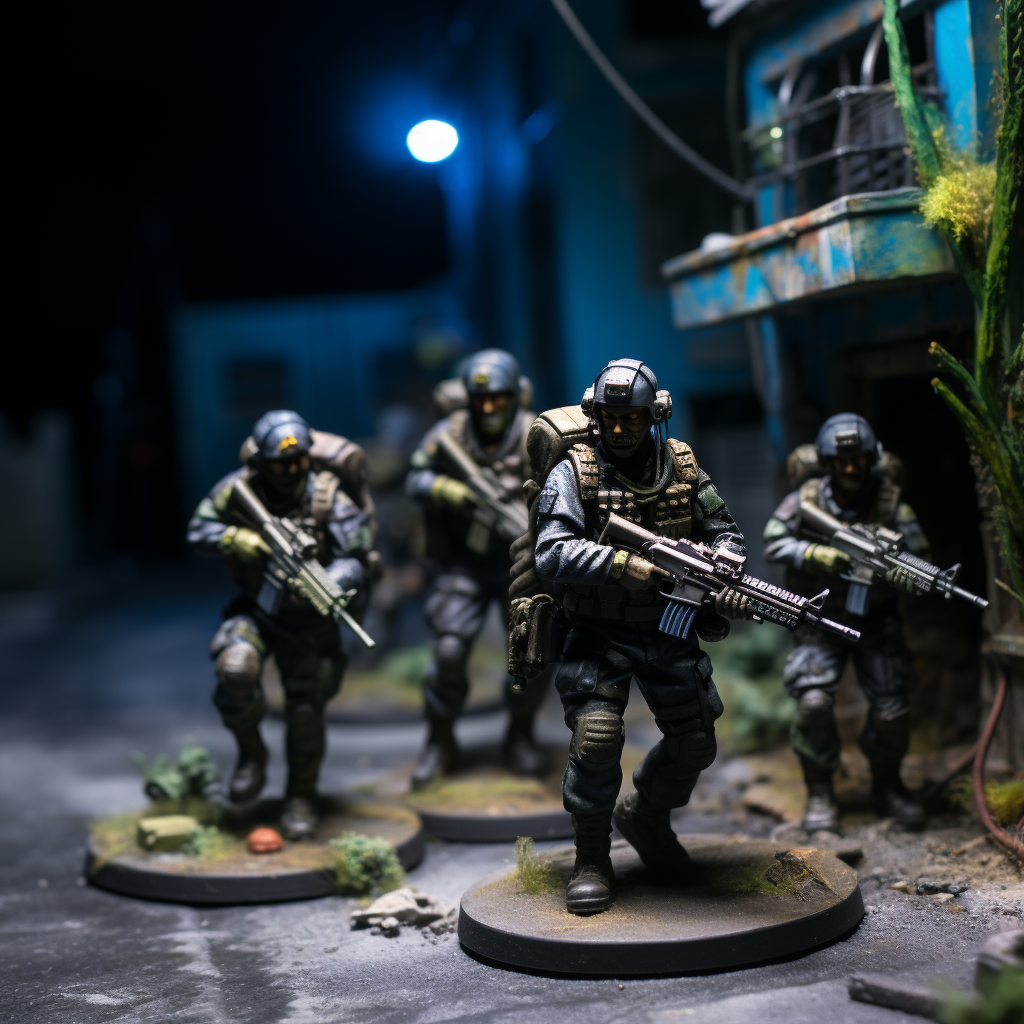 Army Night Stalkers on Base