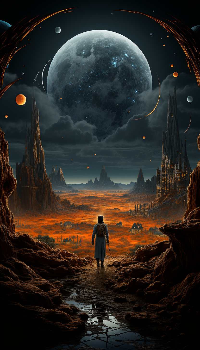 Stunning Arrakis poster art