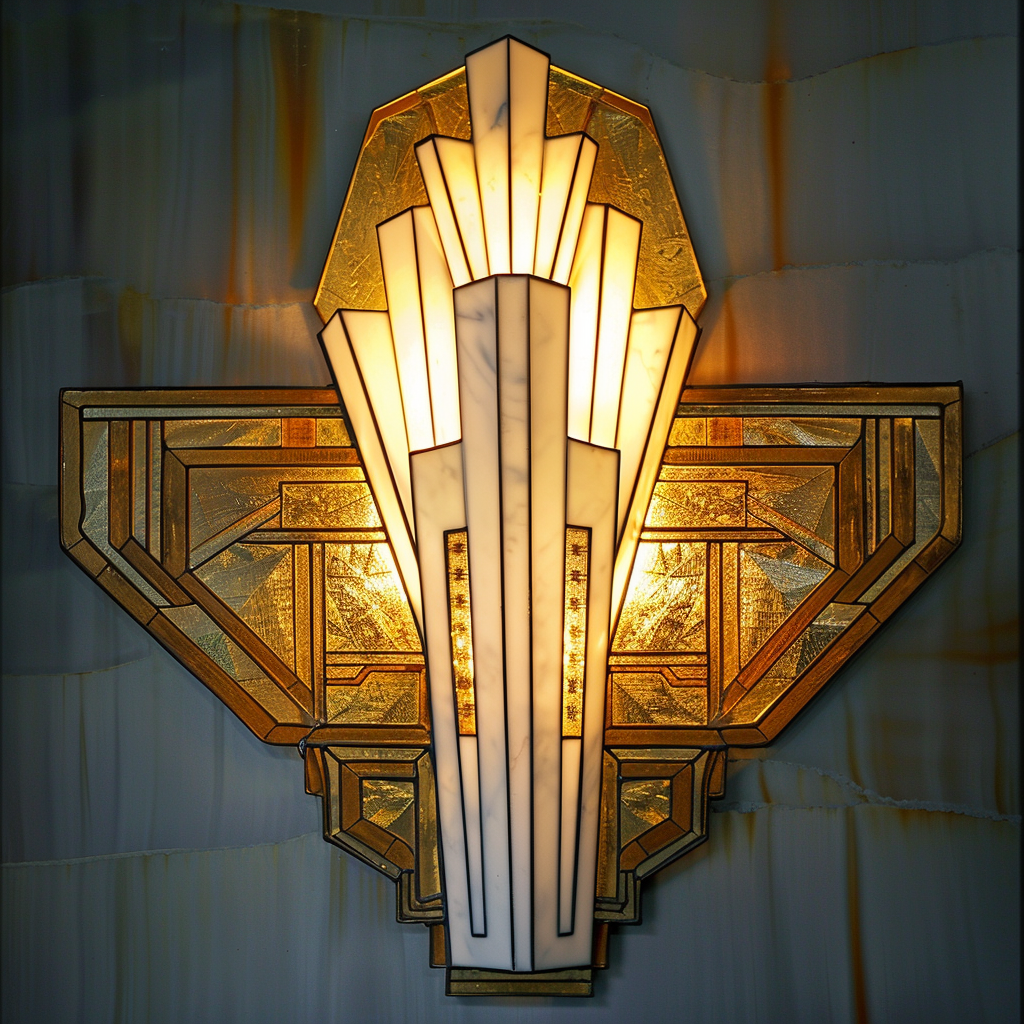 Art Deco LED Light Fixture Design