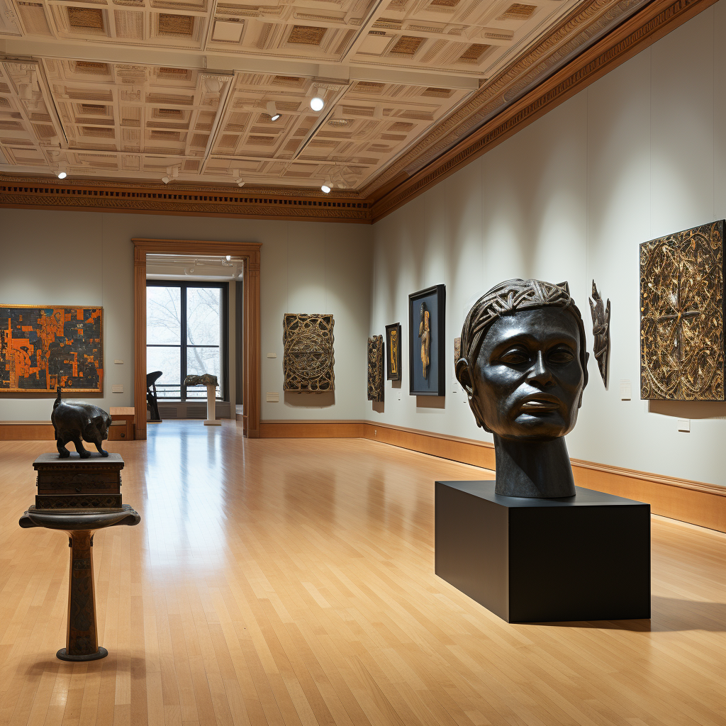 Art Institute of Chicago Museum Interior