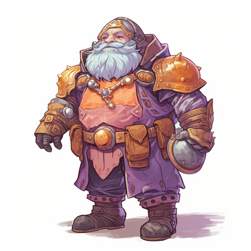 Artificer Gnome in Heavy Armor