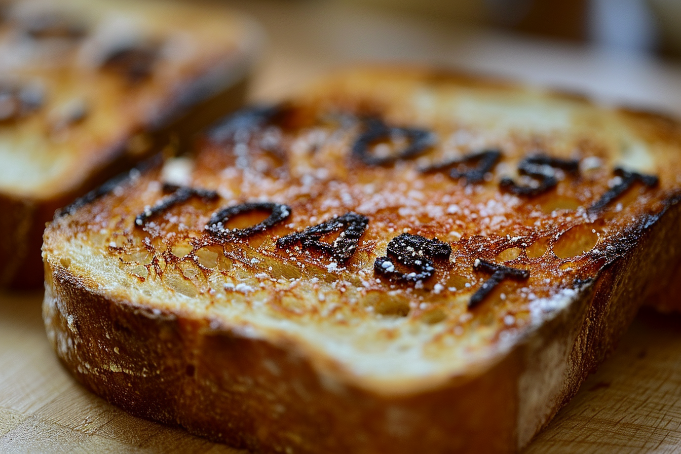 Image of perfectly toasted artisanal bread