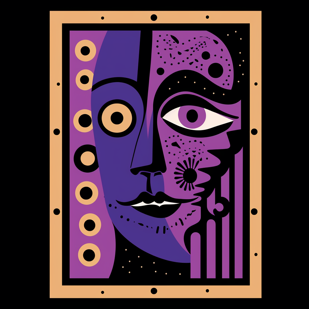 Tarot card of The Artist