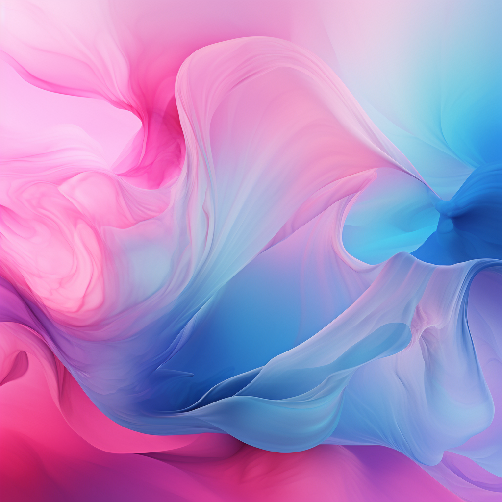 Artistic web design color gradients background in blue and pink