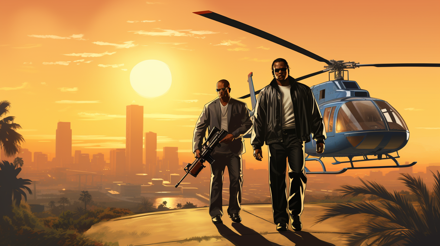 Artwork of GTA 5