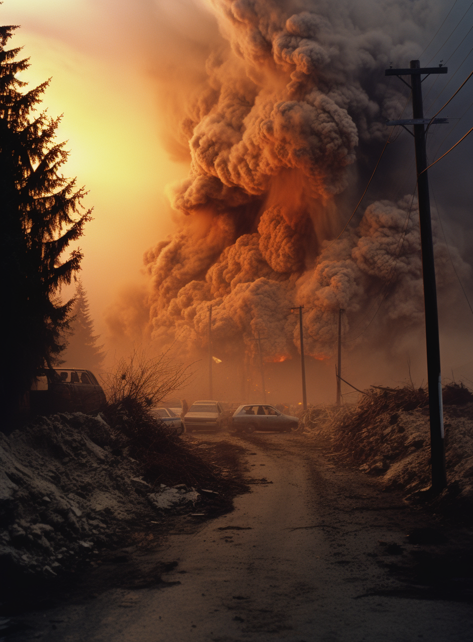 Stunning Image of Ash Heap