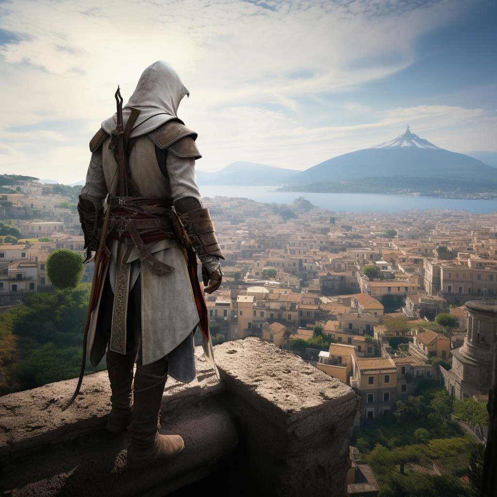 Assassin's Creed in Naples, Italy