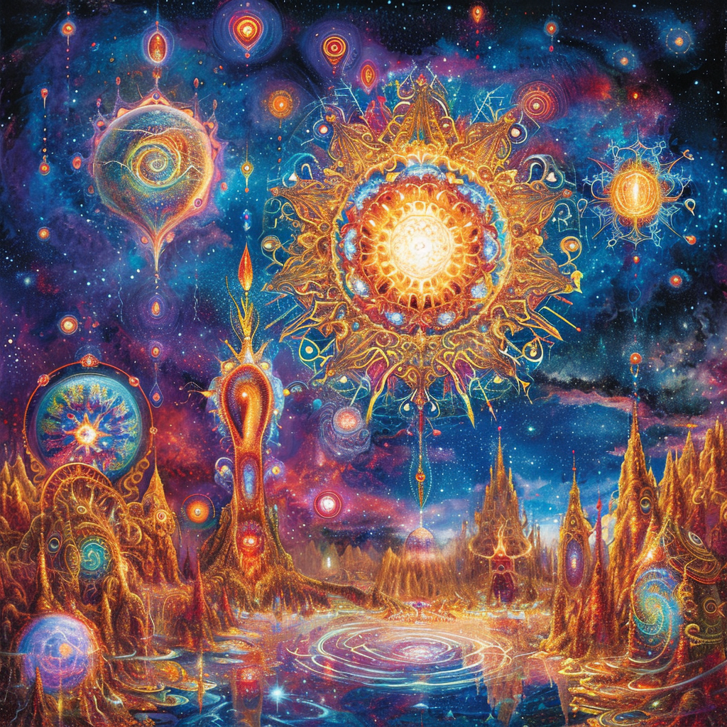 Astral World Design by Alex Grey