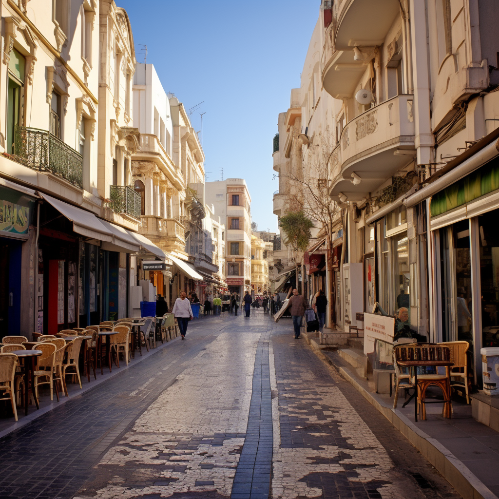 Athens Streets Labyrinth Bazaars