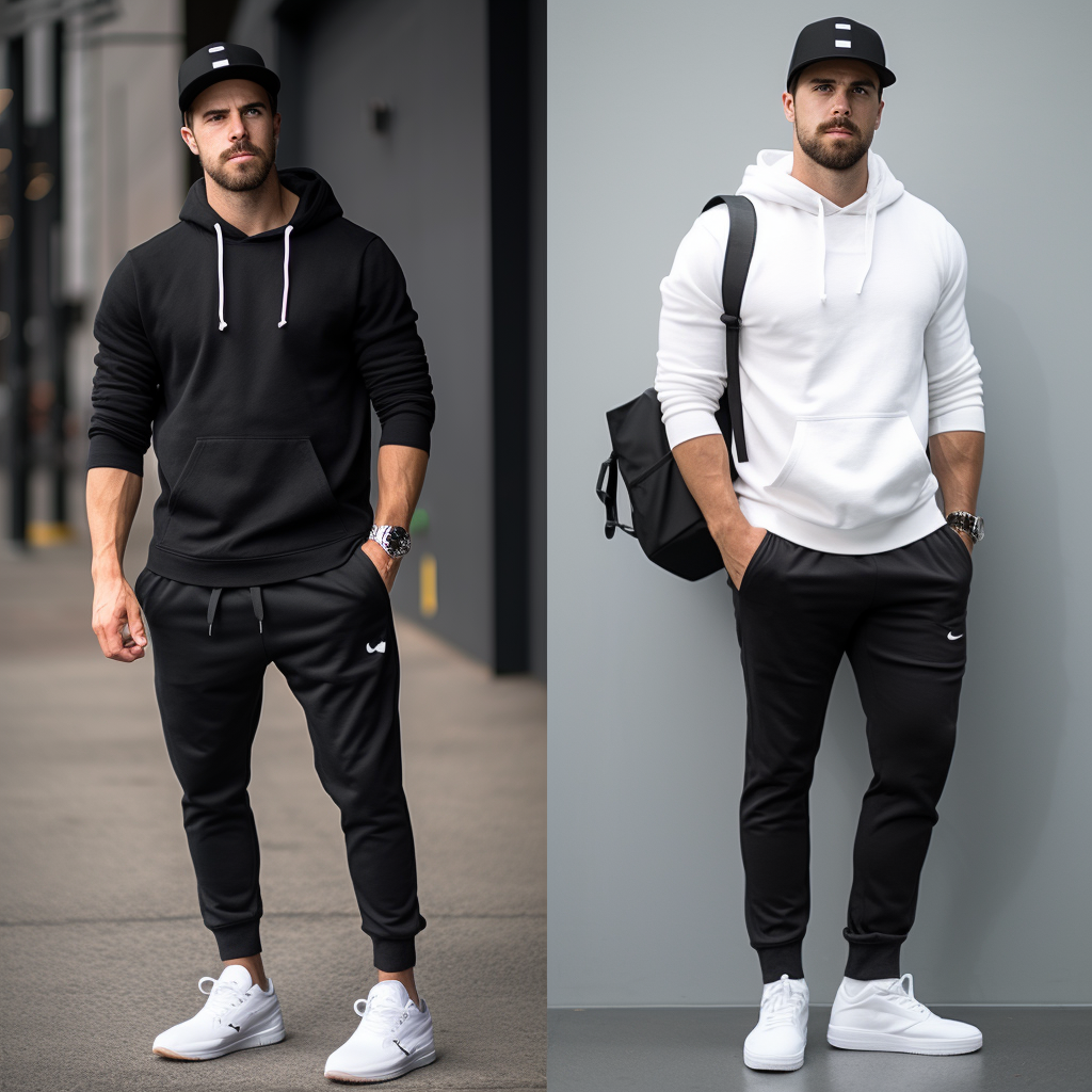 Stylish and comfortable athleisure streetwear for men