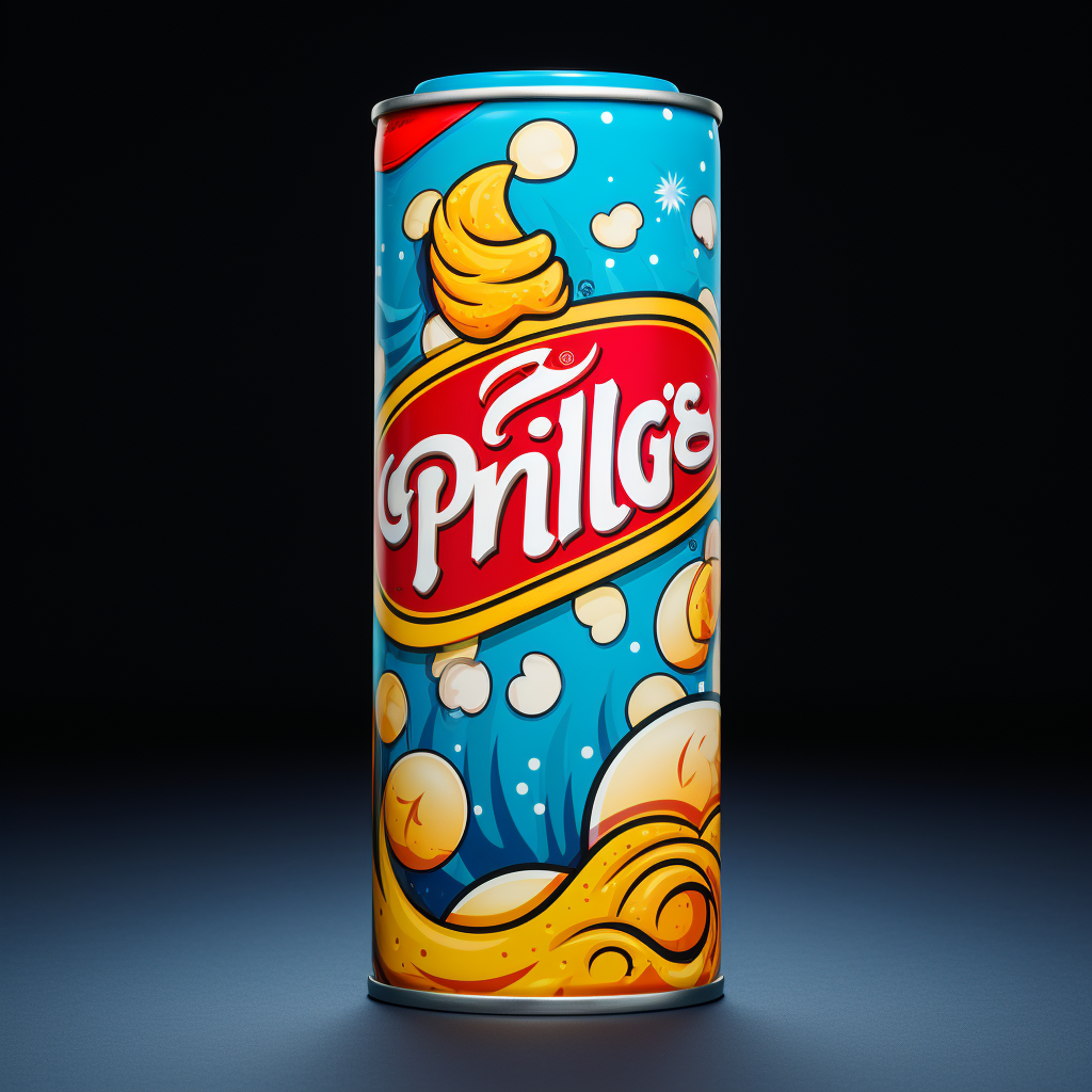 Attractive Pringles can packaging