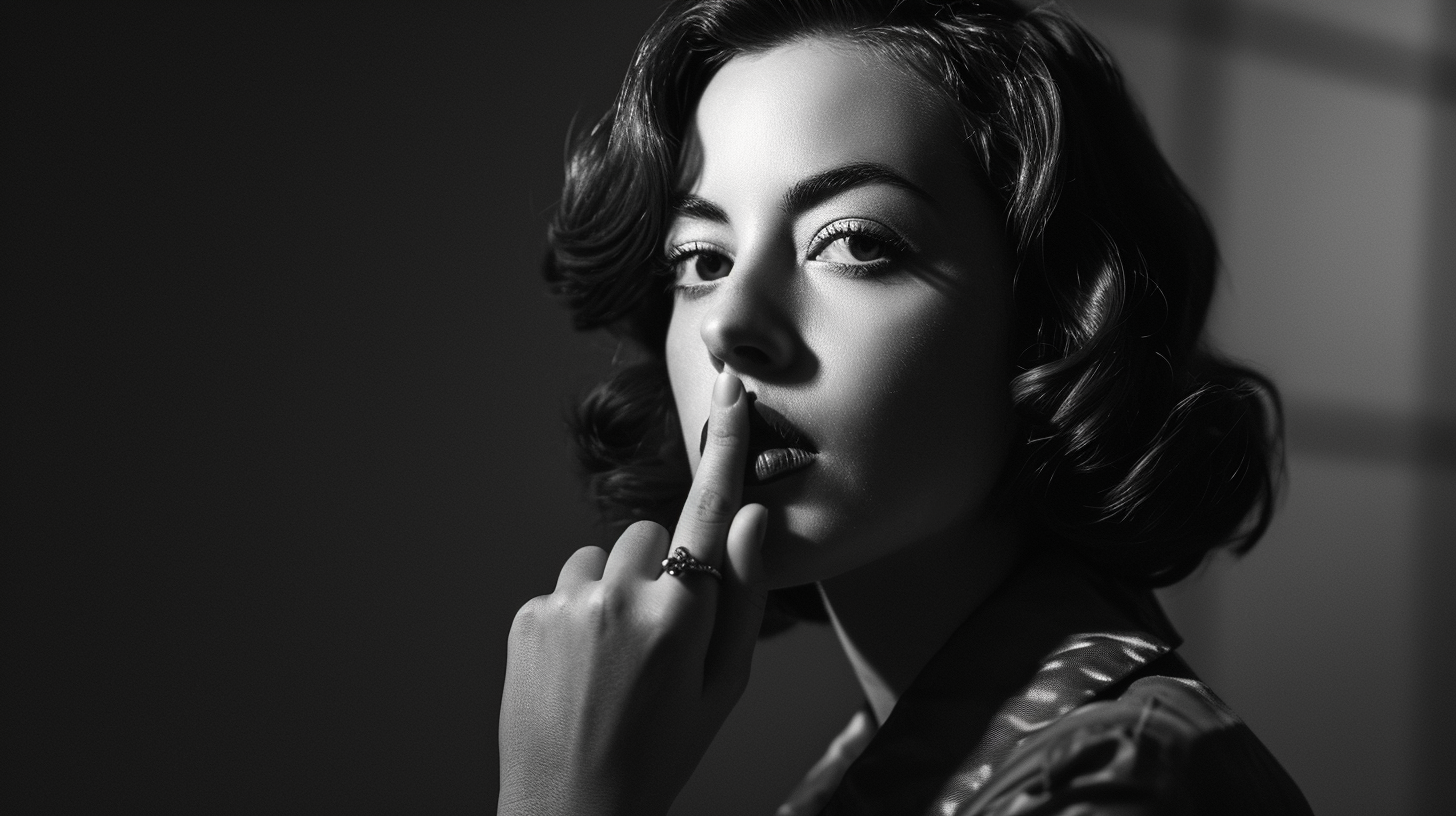 Aubrey Plaza in noir movie