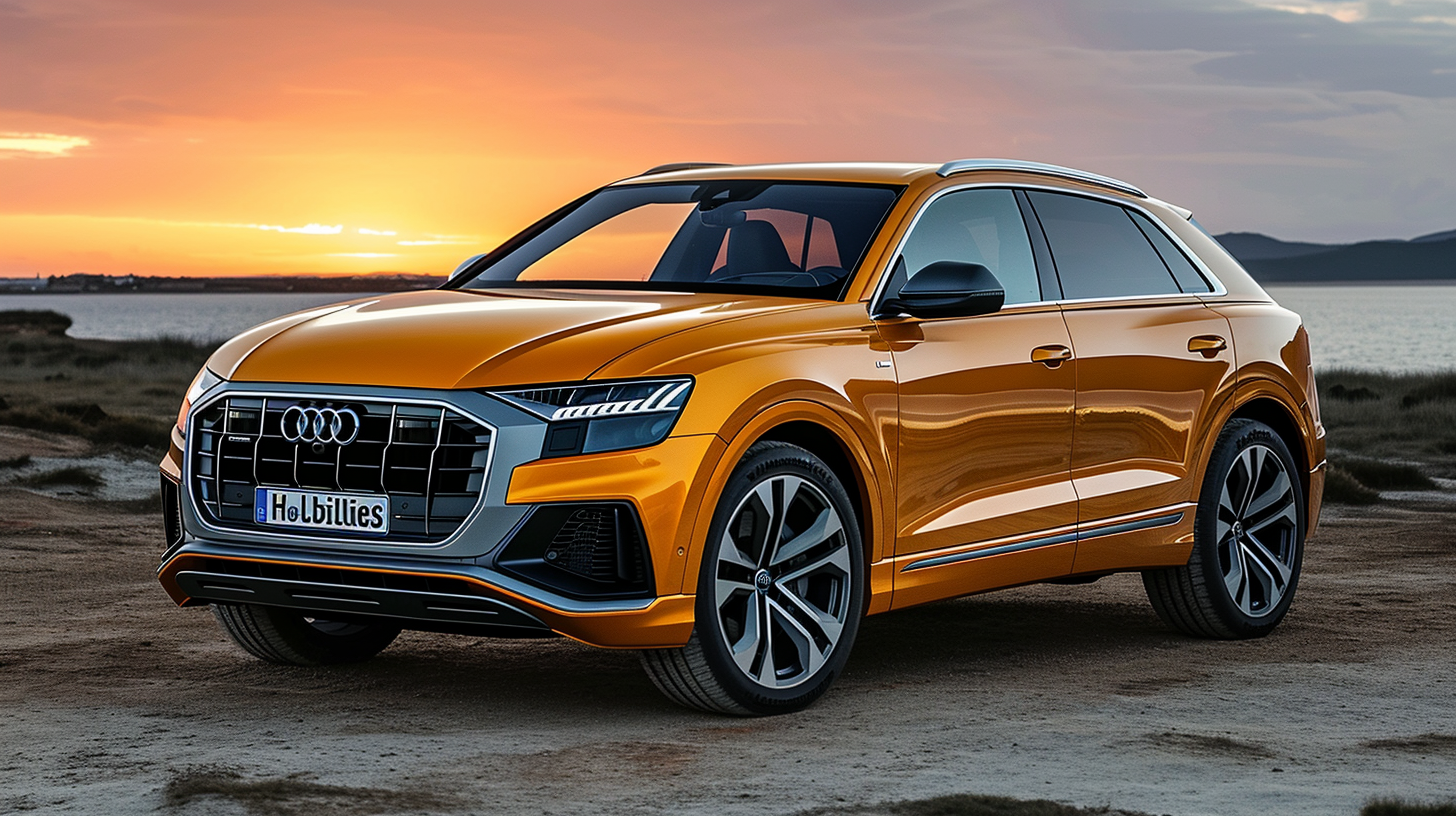 Audi Q8 with Hellbillies Text