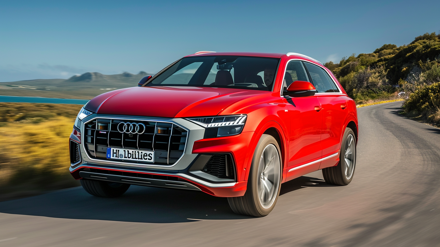 Audi Q8 with Hellbillies Script Text