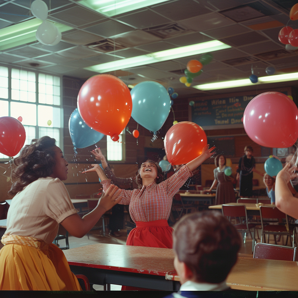 Aunt Jemima balloon fight party