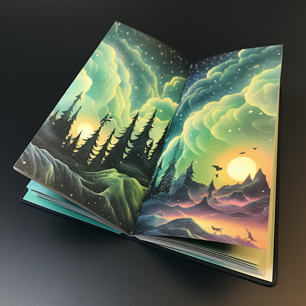 Aurora Borealis Booklet Cover