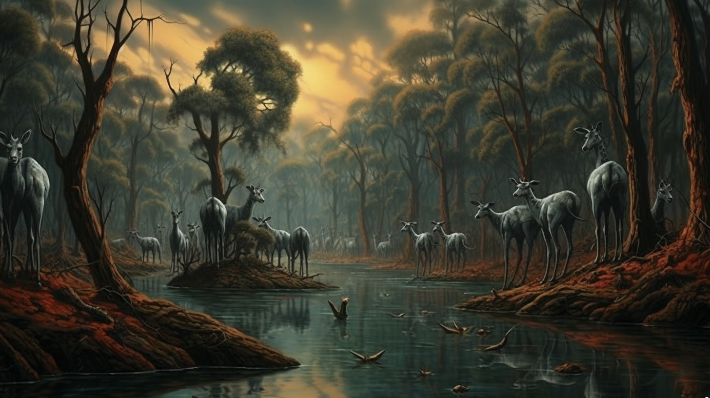 Australian Dark Fantasy Art