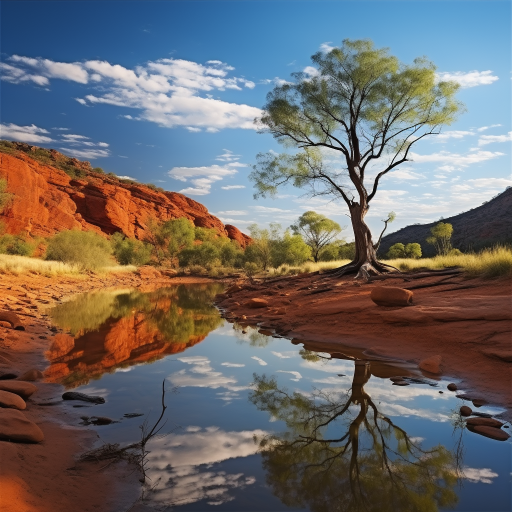 Beautiful Australian Outback Scenery