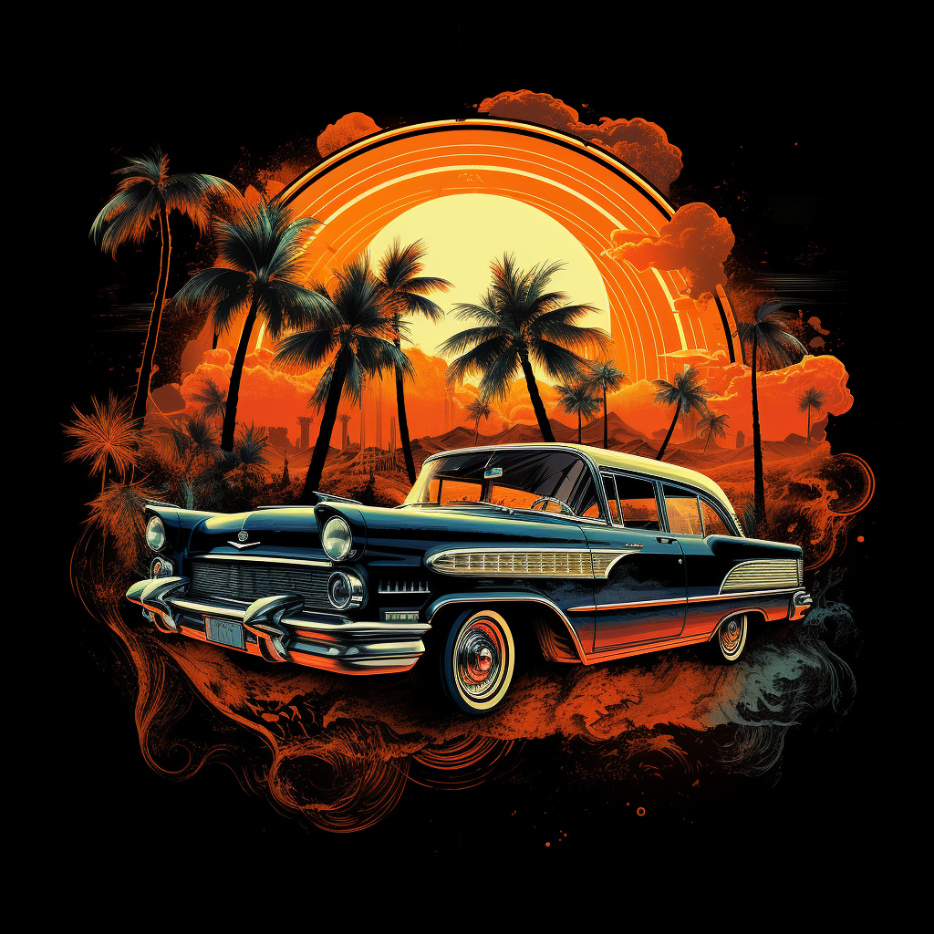 Automotive photographer's t-shirt design