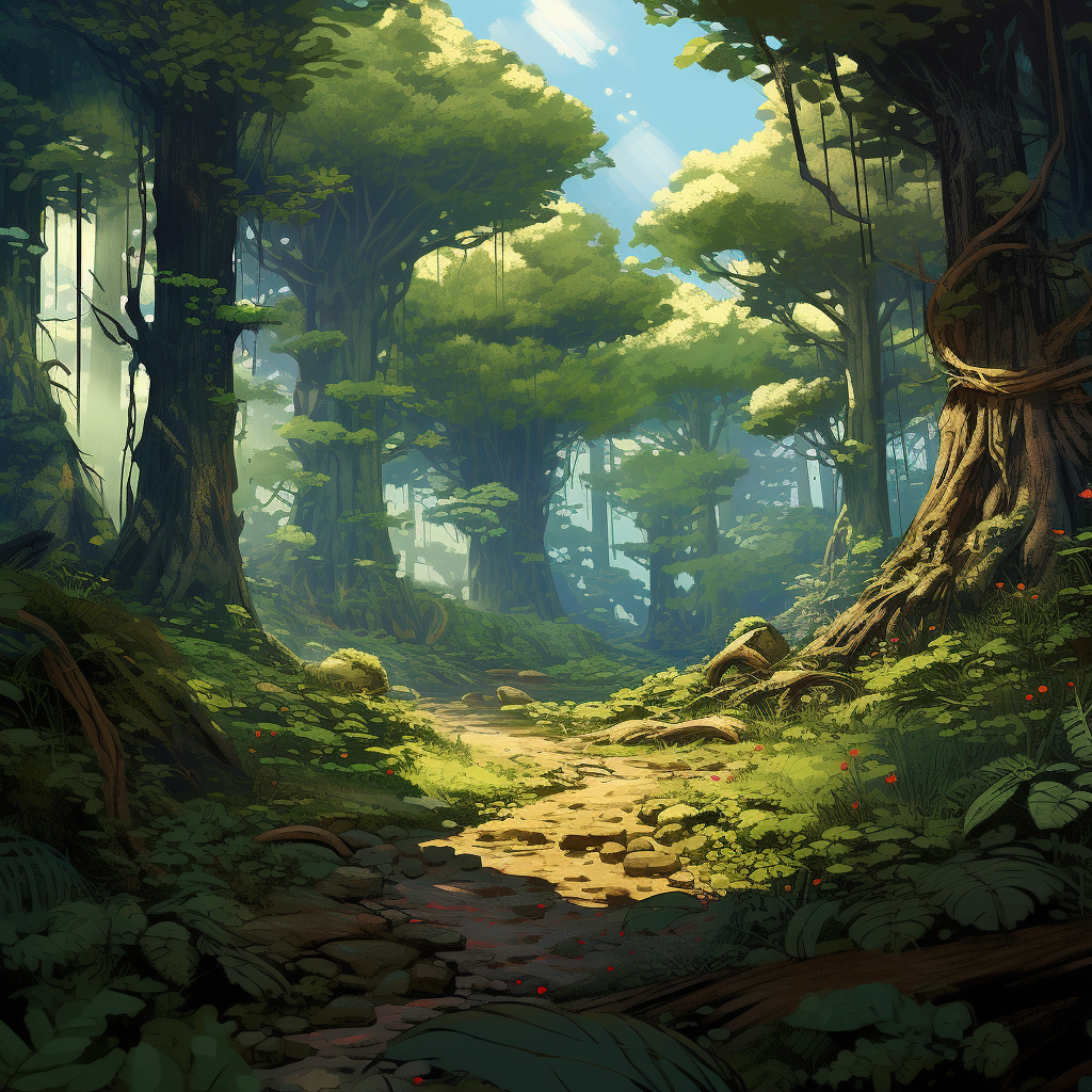 Avatar Forest Movie Realistic Cartoon