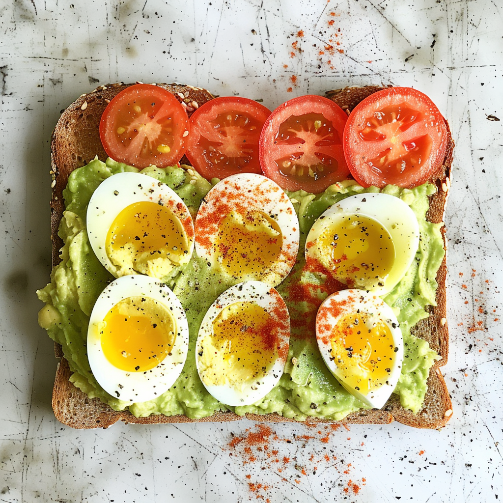 Sumptuous Avocado Toast Recipe Image