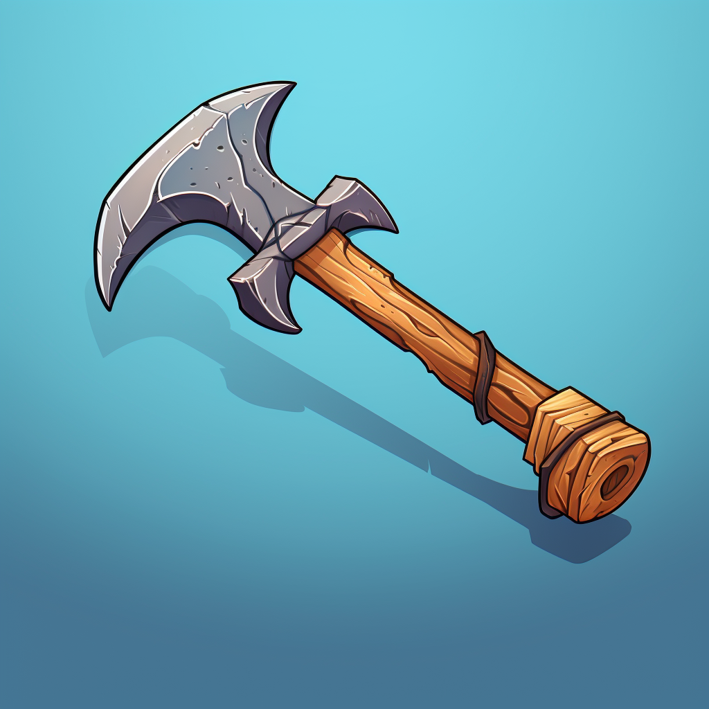 Cartoon Style Axe