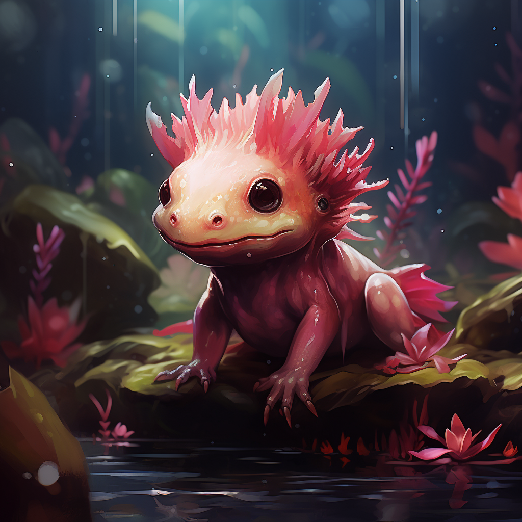 Dangerous Axolotl Creature