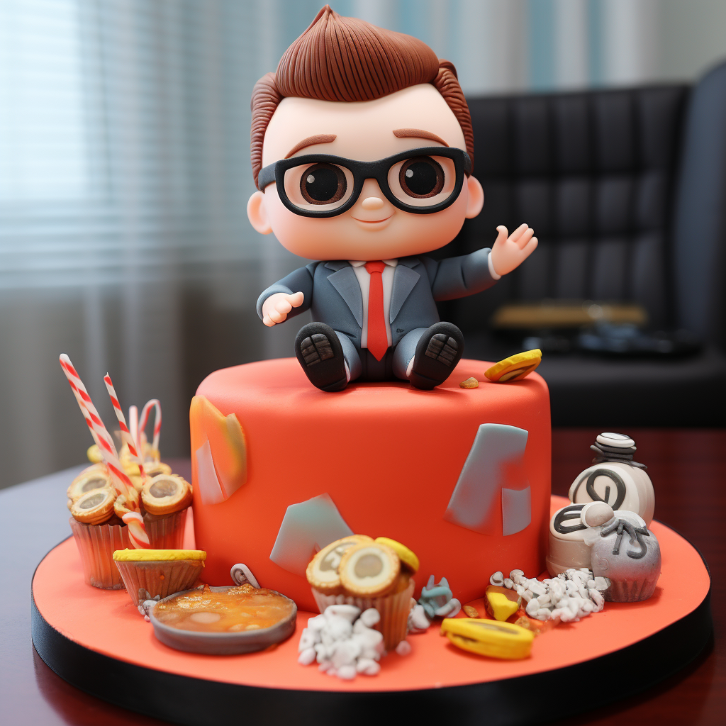 Baby Boss cake style image