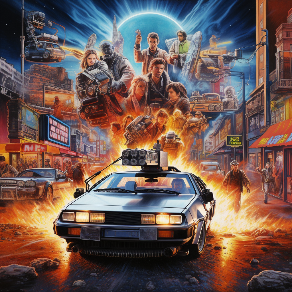 Back to the Future movie poster