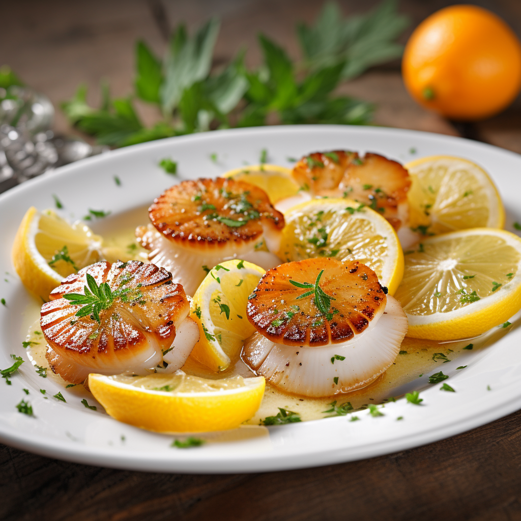 Tender and Flavorful Baked Scallops