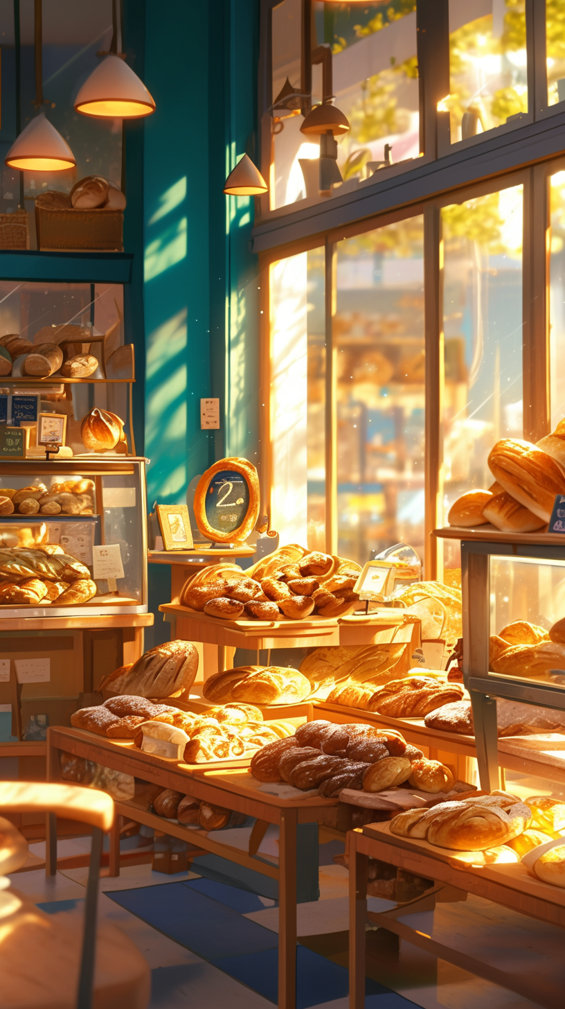 Close-up of Bakery Goods