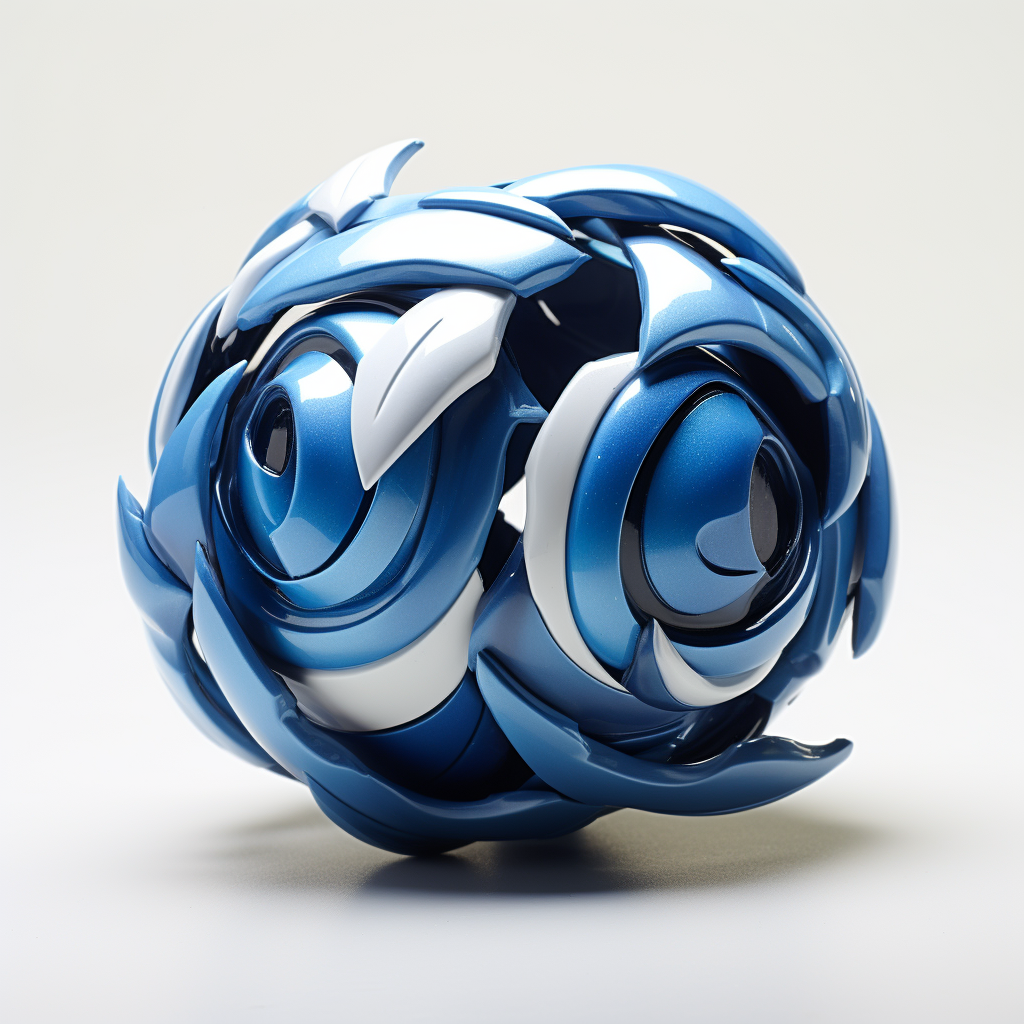 Blue Bakugan Ball Open