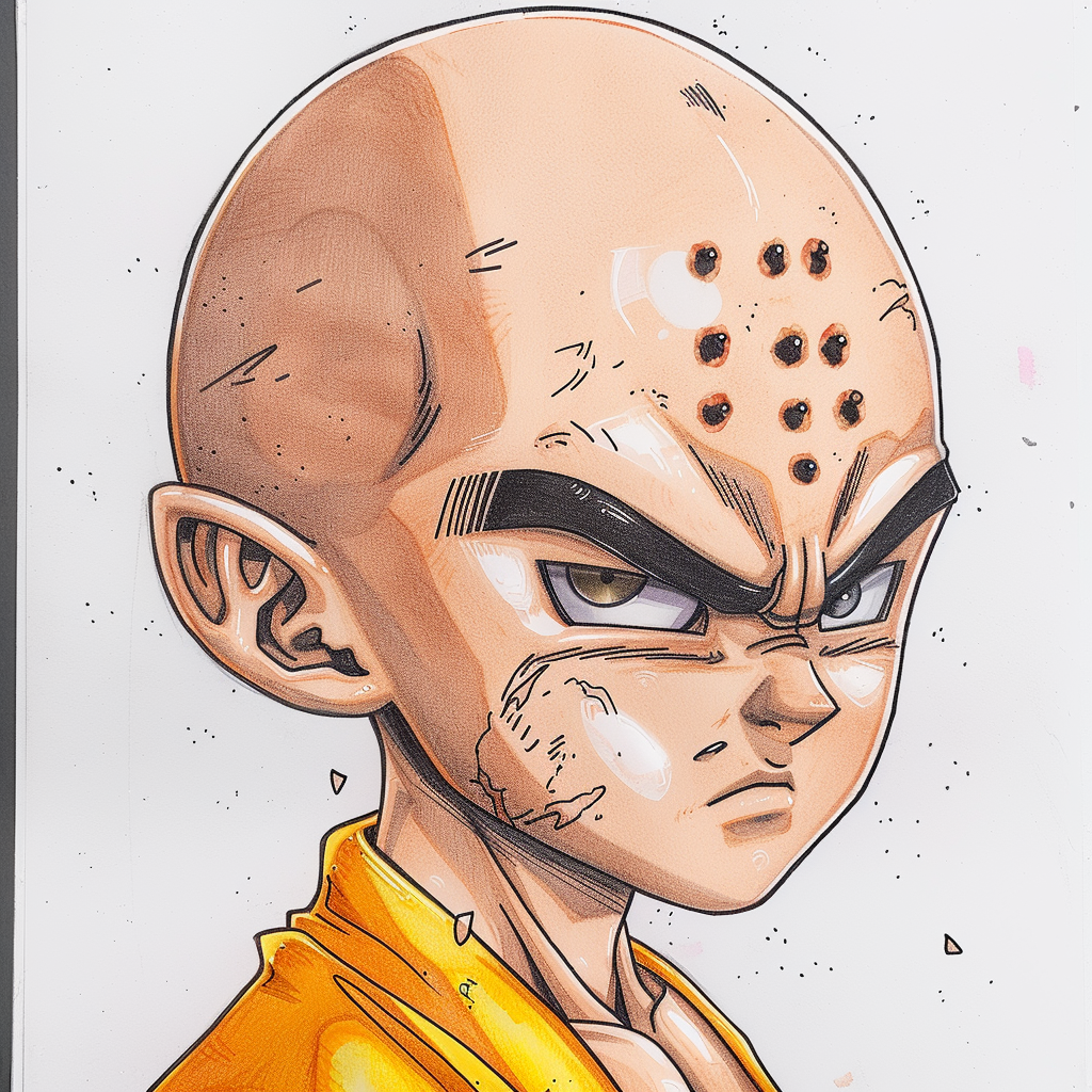 Bald Dragonball Z Lemon Character