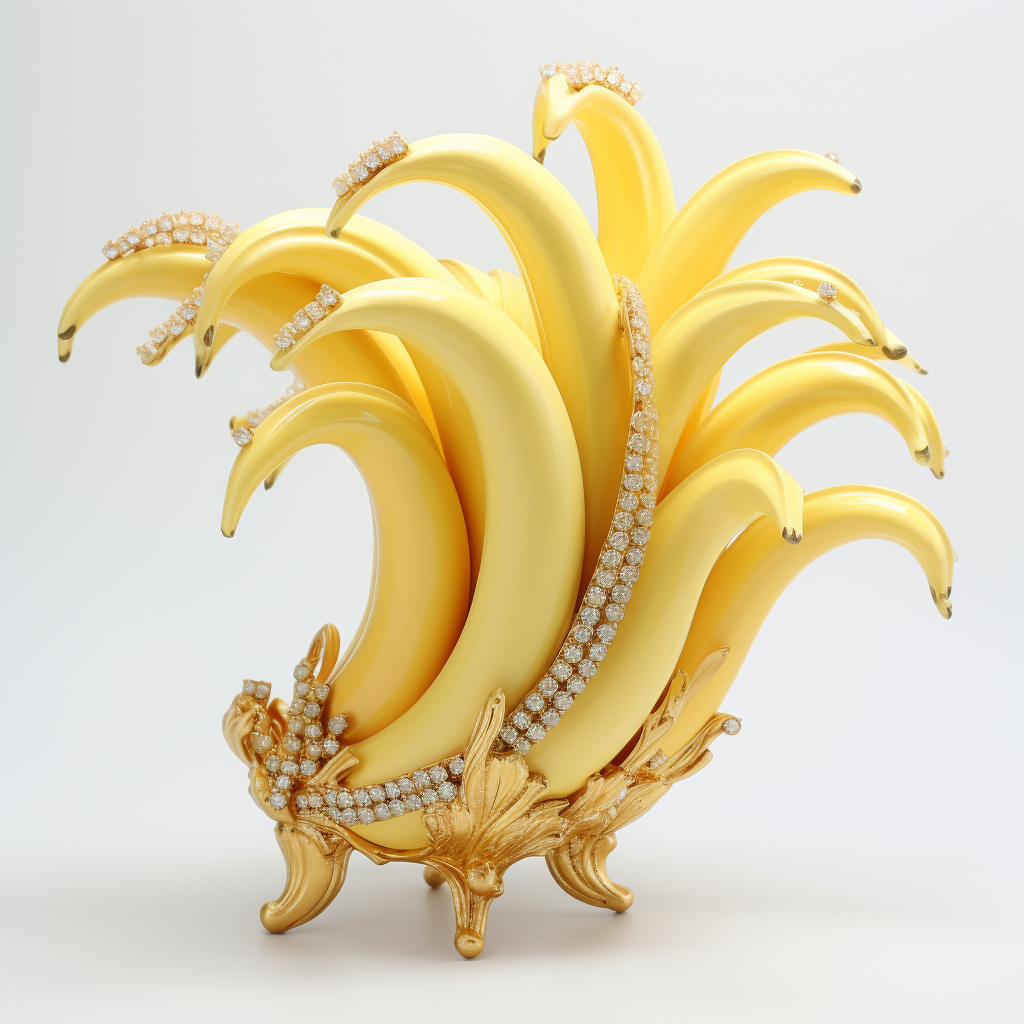 Banana holder keeps fruits within reach