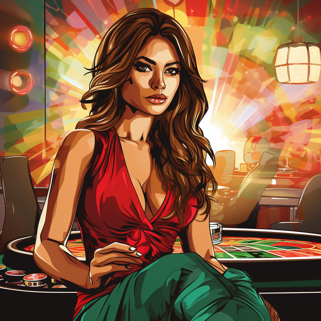 Bangladesh Female Casino Dealer Image