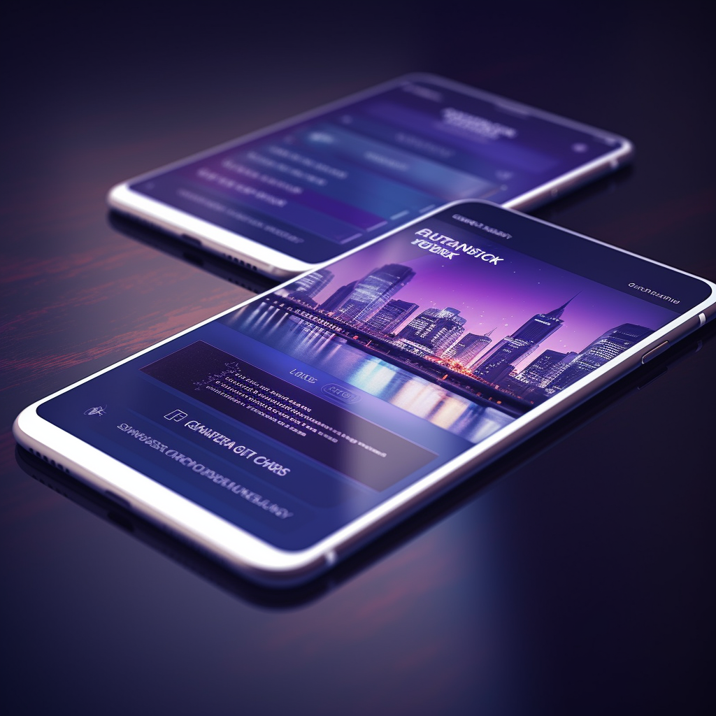 Banking App Website Design