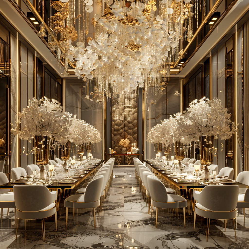 Modern Banquet Hall Interior Design