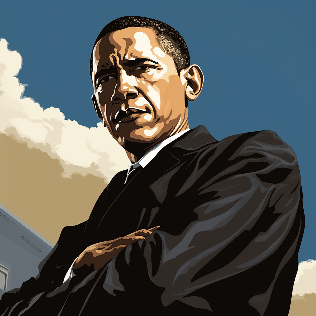 Barack Obama as Golgo 13