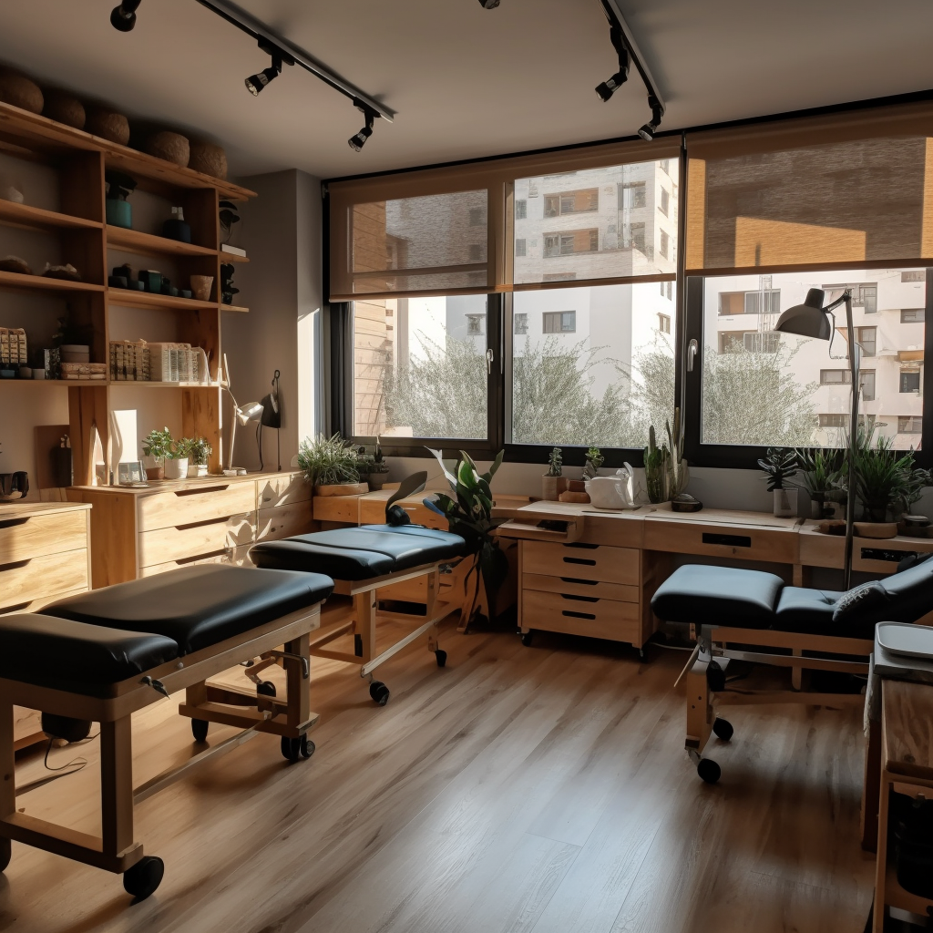 Cozy and Professional Barcelona Chiropractic Office