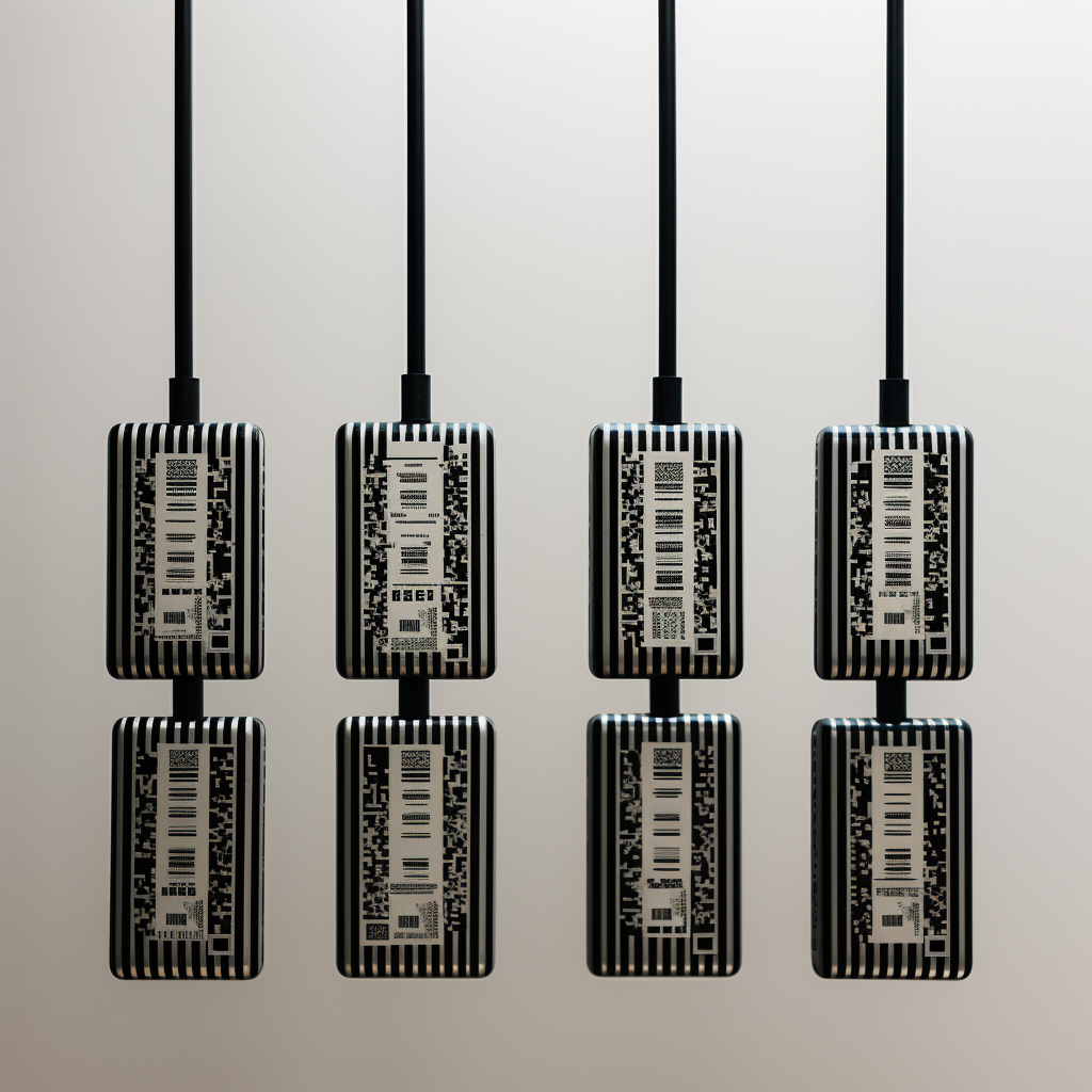 Barcode for scanning products