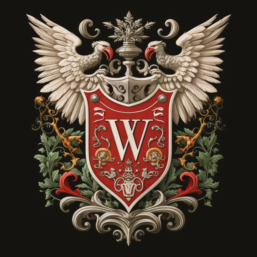 Basic Coat of Arms with W and T