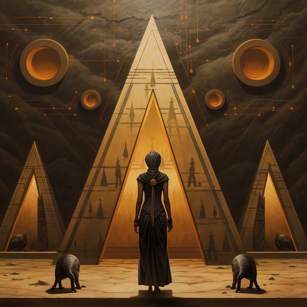 Bastet and the Pyramids