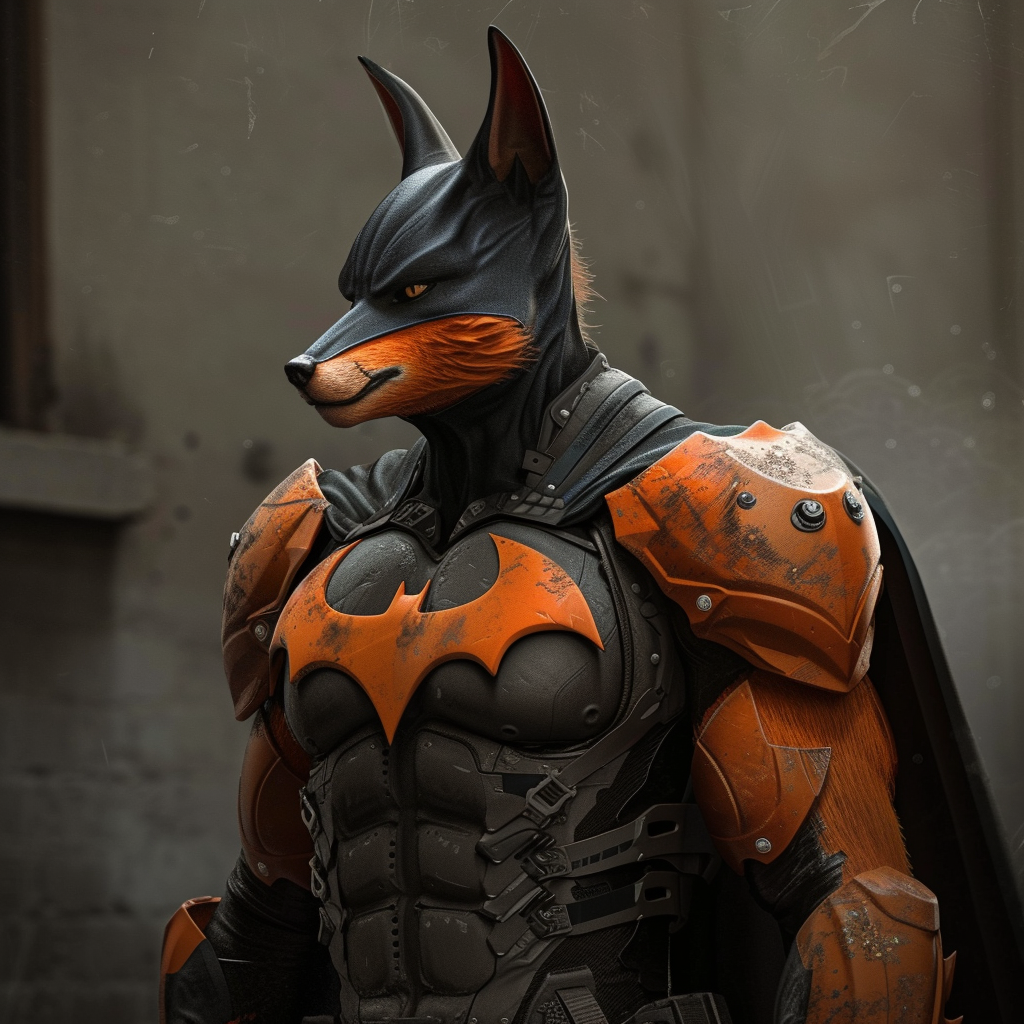 Fox Themed Batman Picture