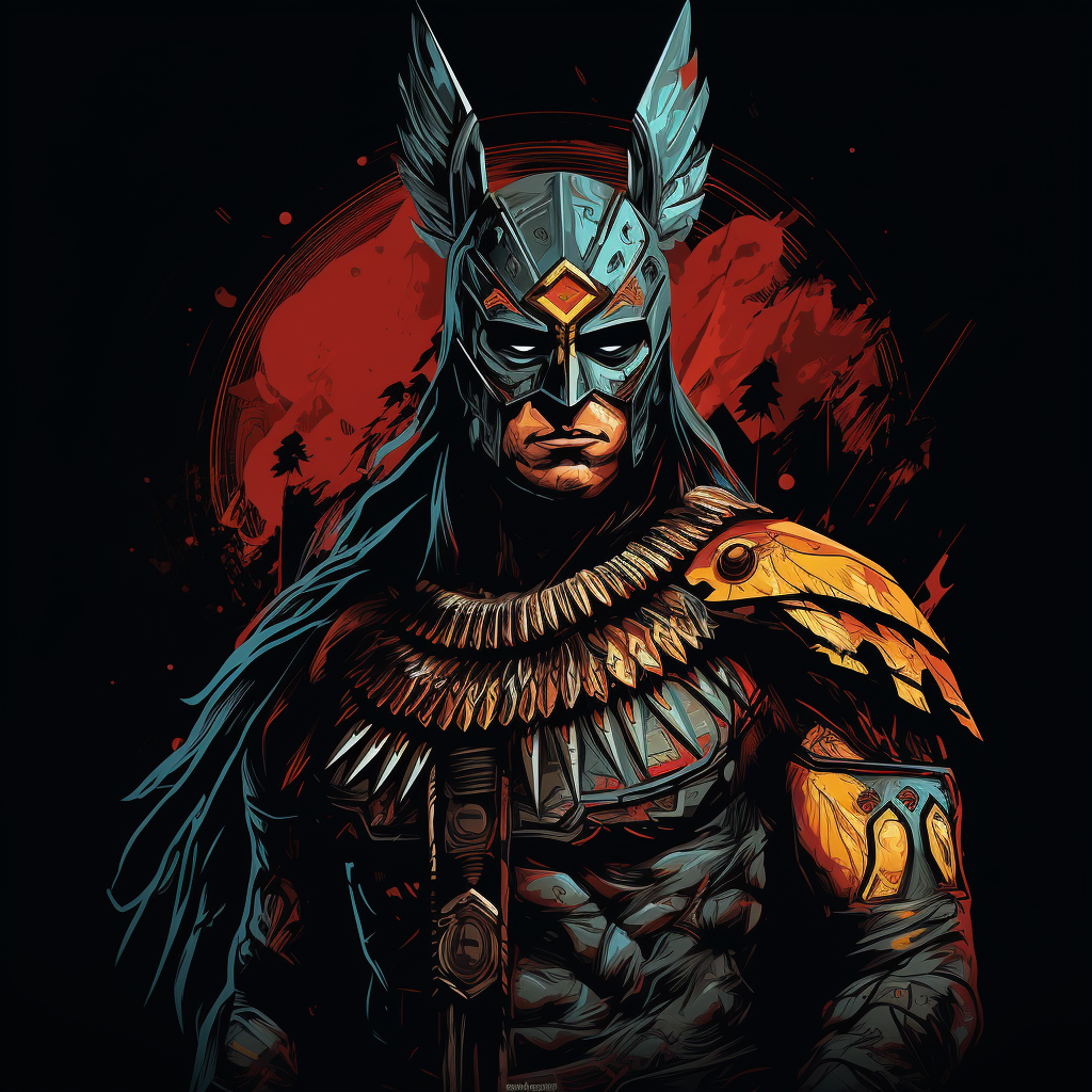 Batman as Native American superhero