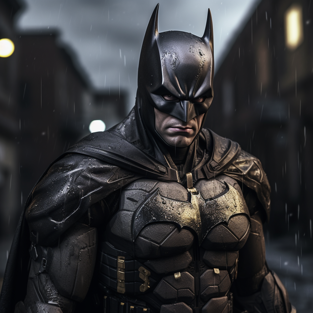 Batman from Serbia, ultra realistic cinematic portrayal