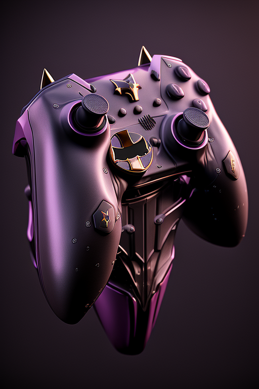 Batman with pink Xbox controller