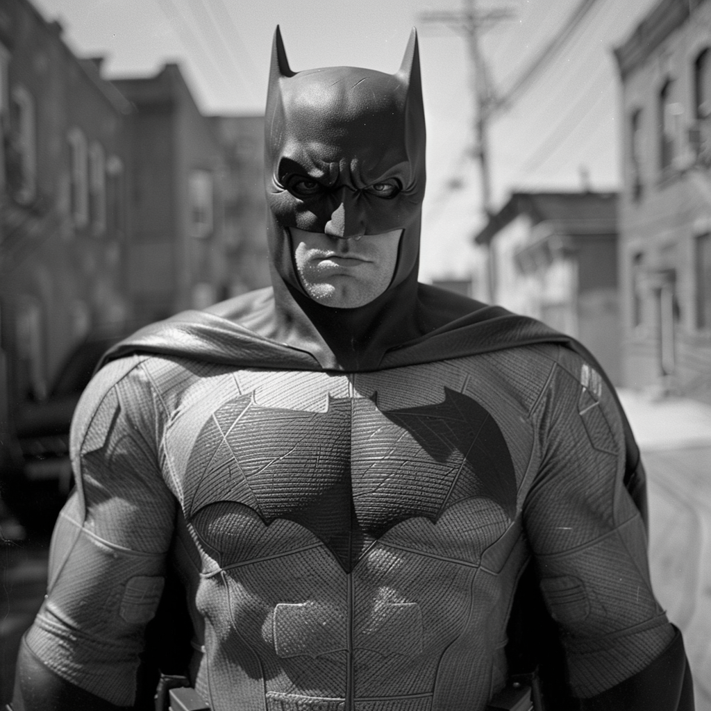 Batman street front face image