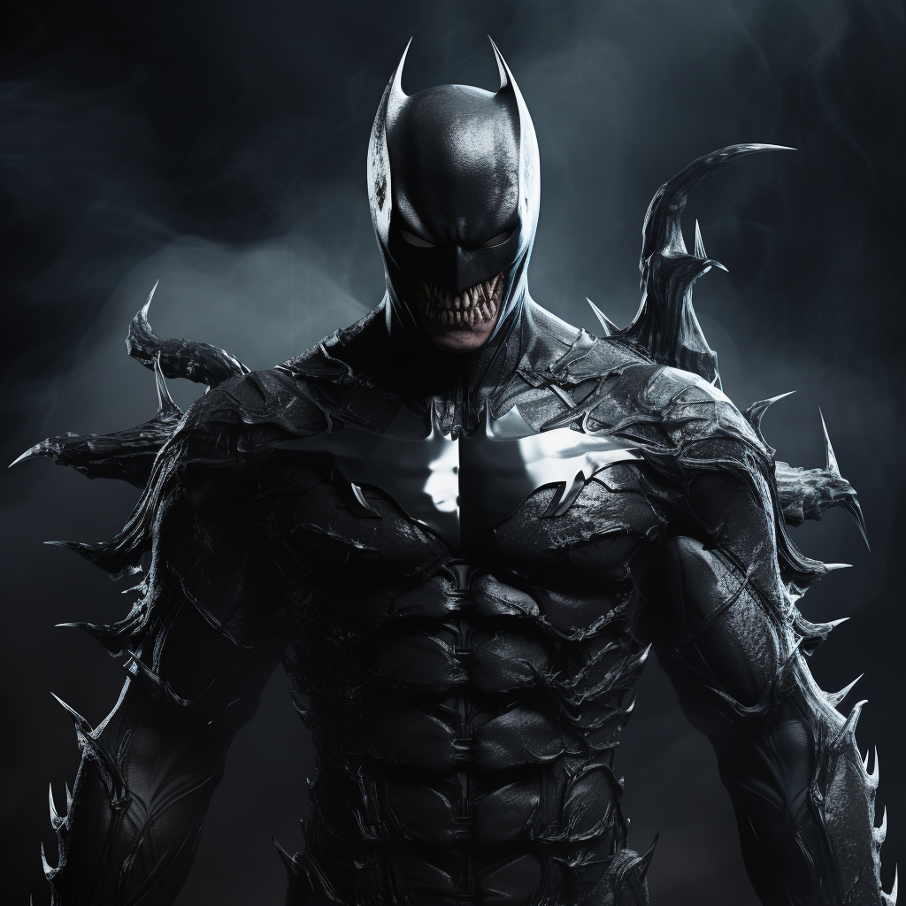 Batman with Venom Symbiote