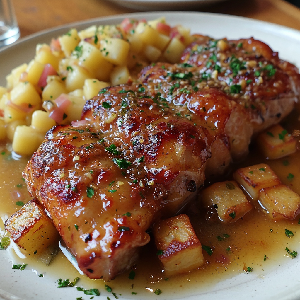 Delicious Bavarian Pork Knuckle